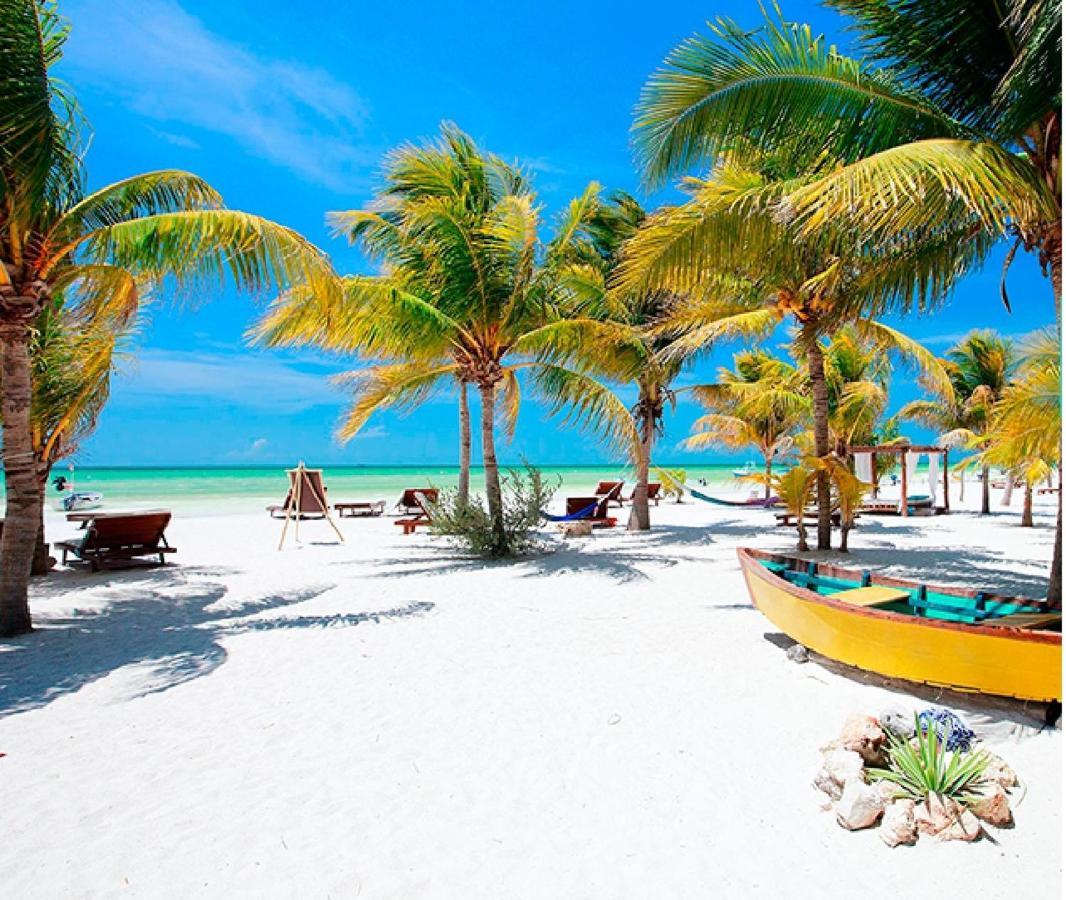 Mayab Holbox - Beach Zone Bagian luar foto